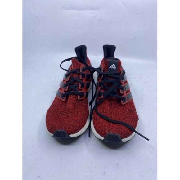 Adidas Red Black Ultra Boost Sneakers Size Us - Picture 2 of 10